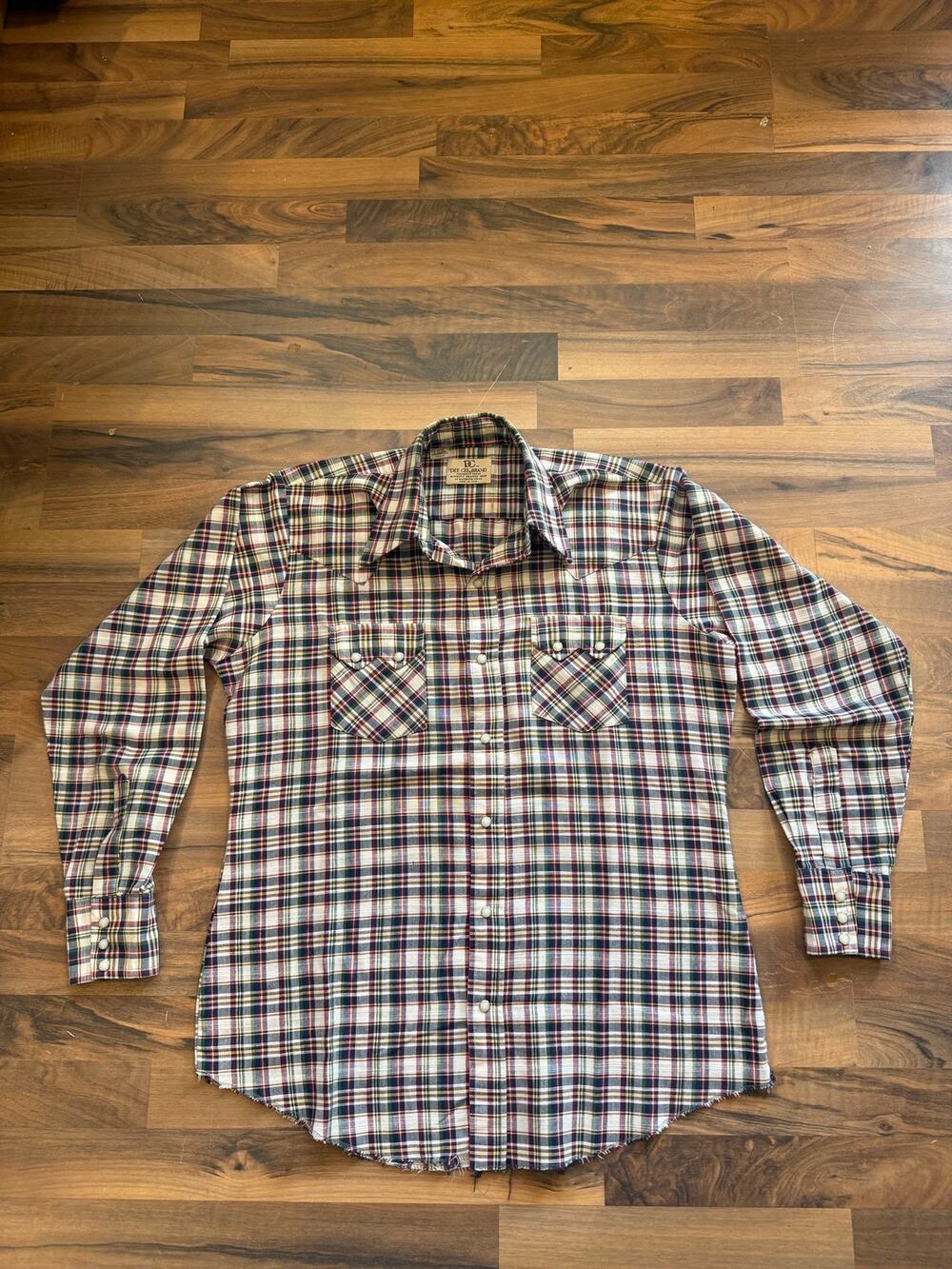 Dee Cee Brand Pearl Snap Plaid
